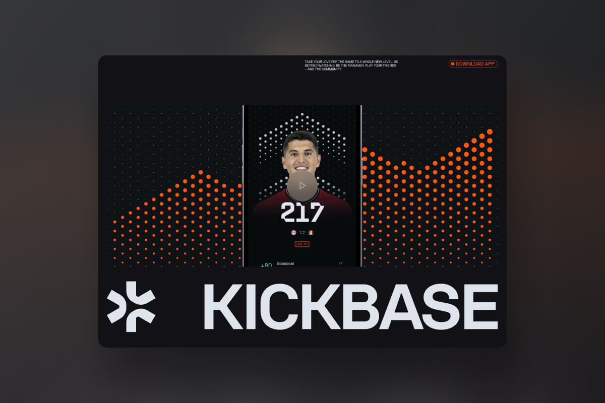Kickbase Webseite